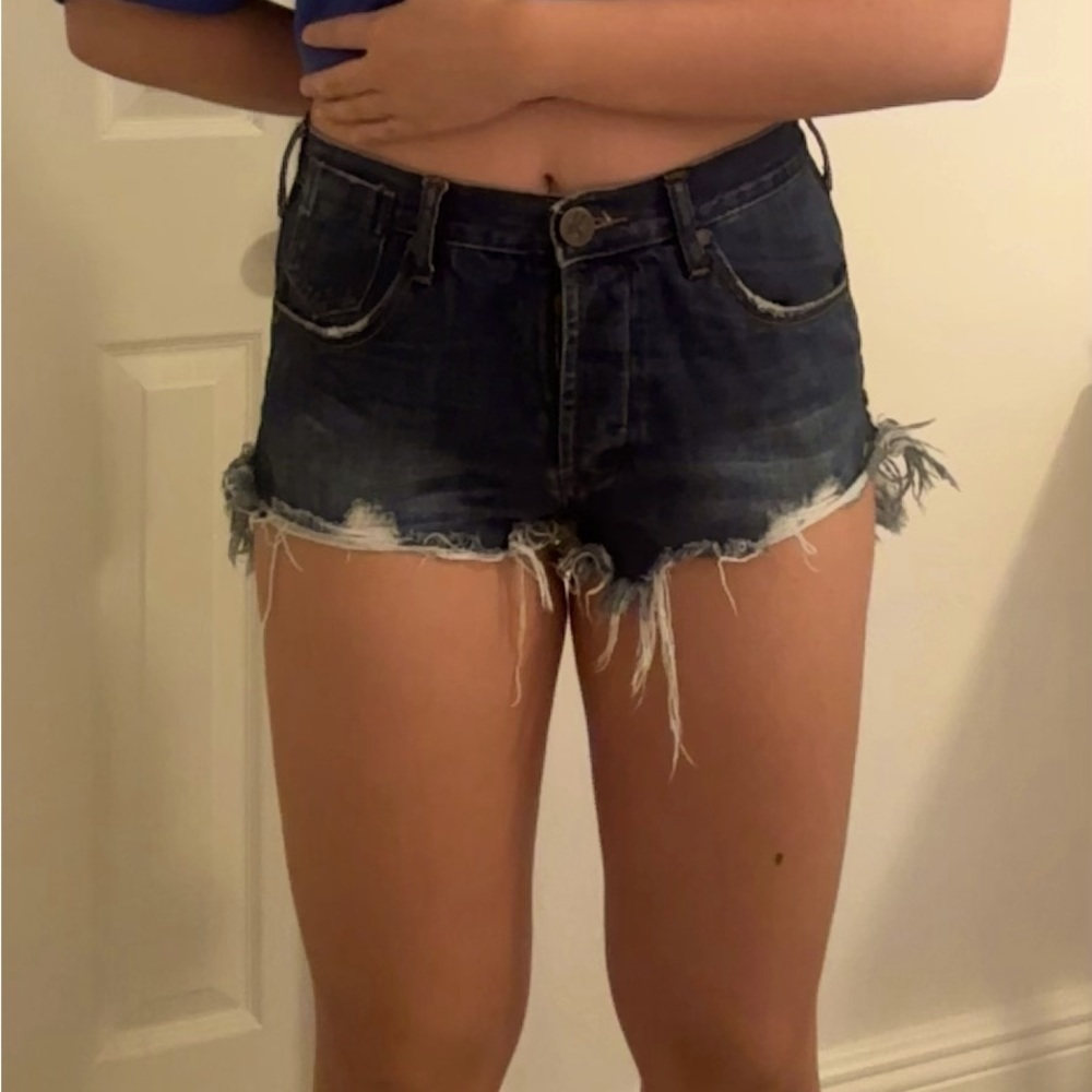 one teaspoon jean shorts